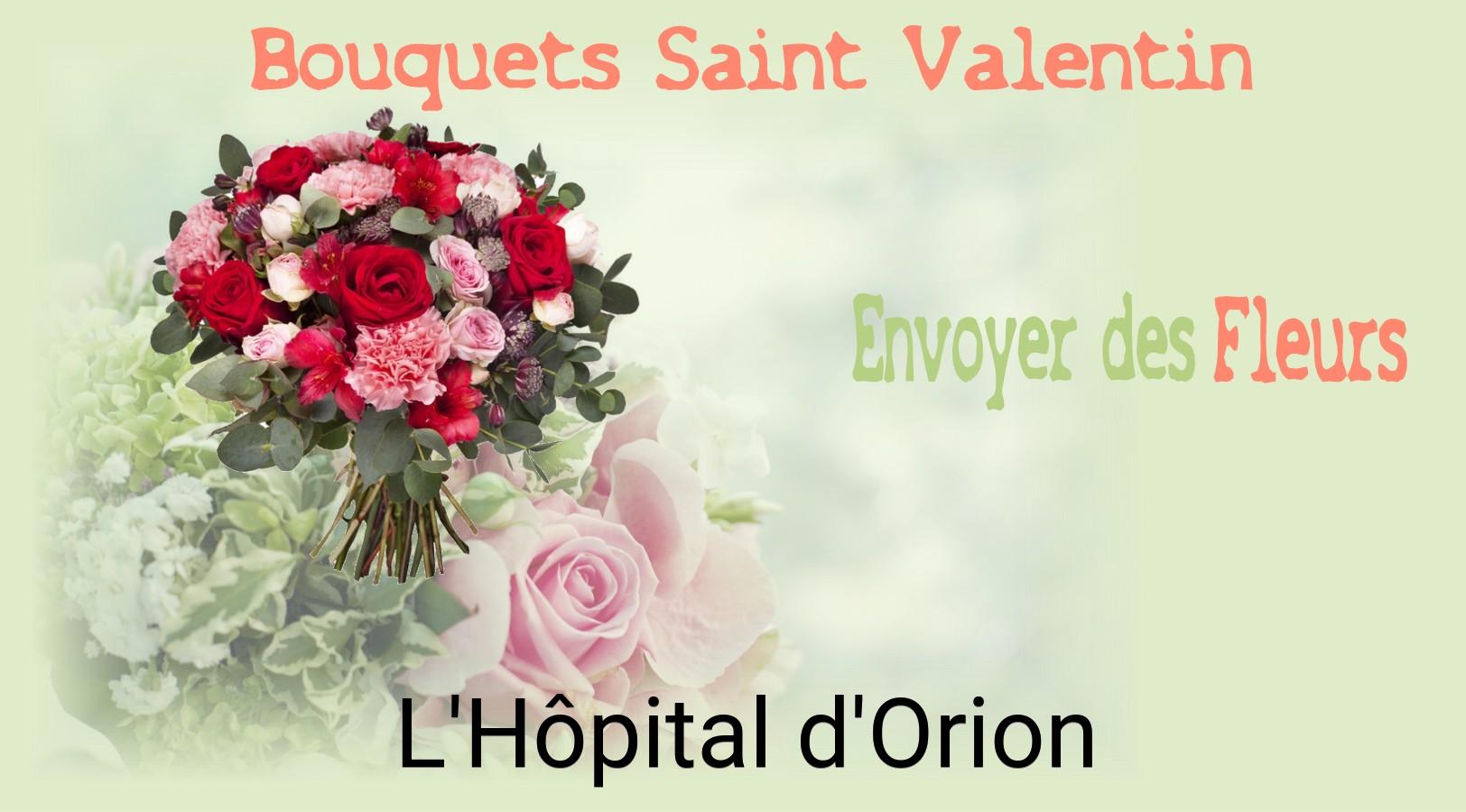 Roses de Saint-Valentin livrées à L'Hôpital-d'Orion